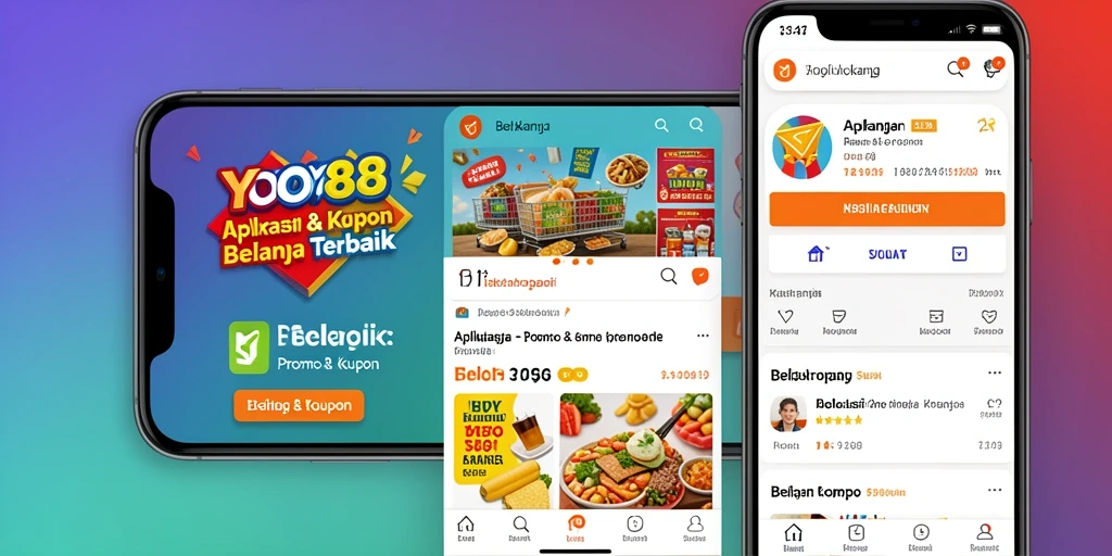 Tampilan antarmuka YOYO88 dengan berbagai promo dan kupon.